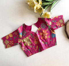 Goog Looking Fancy Saree With Designer Blouse