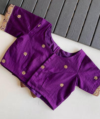 Goog Looking Fancy Saree With Designer Blouse