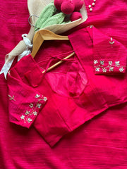 Goog Looking Fancy Saree With Designer Blouse