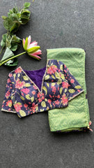 Goog Looking Fancy Saree With Designer Blouse