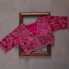 Pink Colour Rangoli Silk Sequence Embroidery Work Wedding deasin Saree  With Designer Fancy Readymade Blouse.