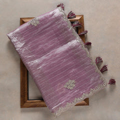 520-A-Wine Colour Rangoli Silk Embroidery Work Saree With Designer Fancy Readymade Blouse. (Copy)